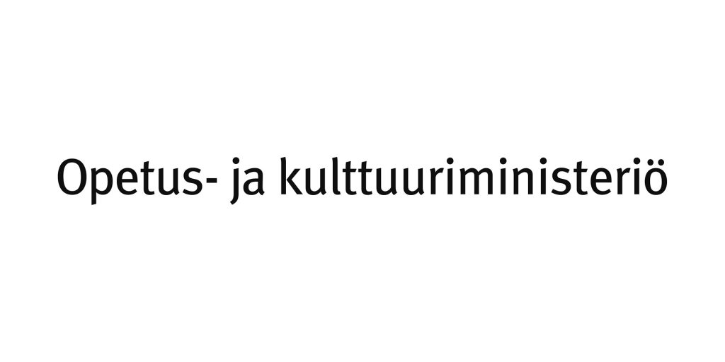 Opetus- ja kulttuuriministeriön logo